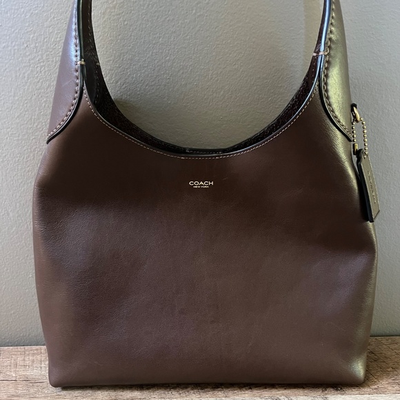 Coach Brooklyn Shoulder Bag 28 in Maple - Picture 14 of 14